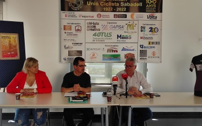 Laura Reyes, Antonio Soler i Joaquim Vilaplana, a l'acte de presentació | Sergi Park